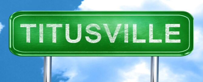 Photo of Titusville Florida sign